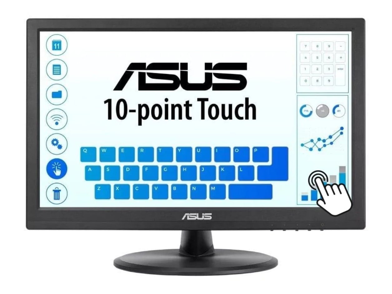 ASUS - 15.6" VT169HE Full HD Touch Screen Monitors