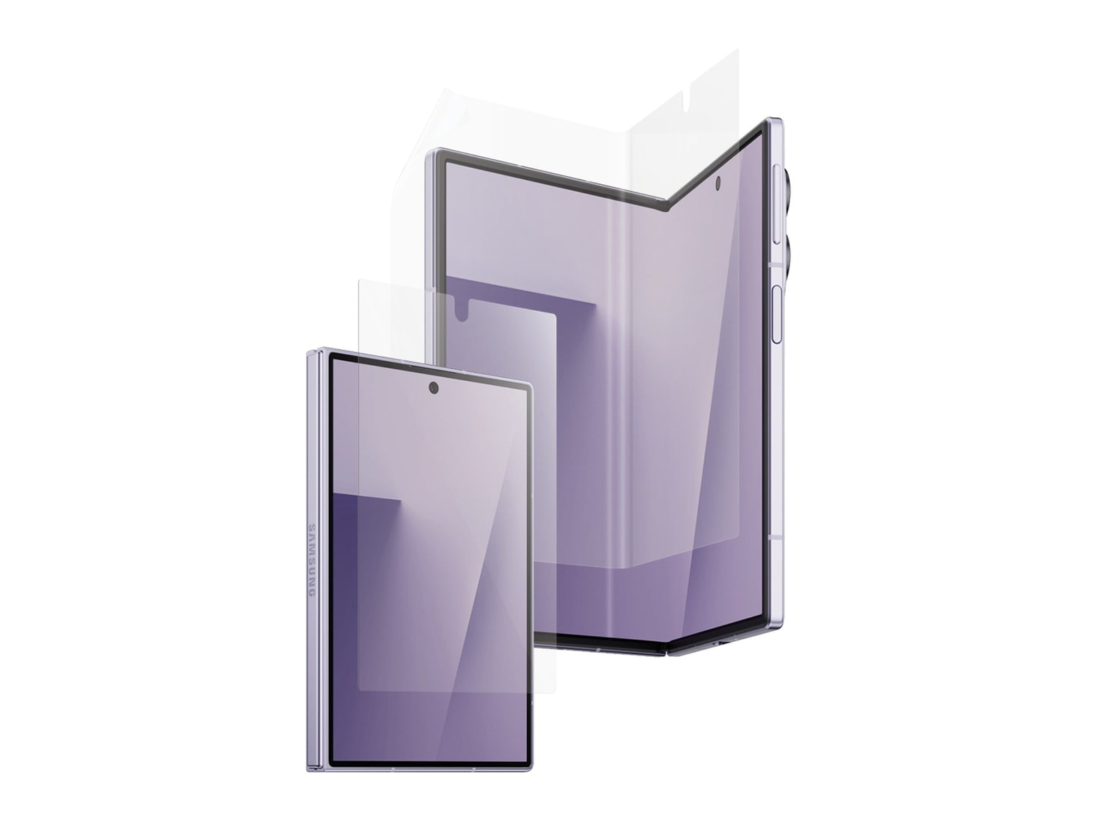PanzerGlass - Sub Screen Protector & Main Film Screen Protector Samsung Galaxy Z Fold8 Classic Fit