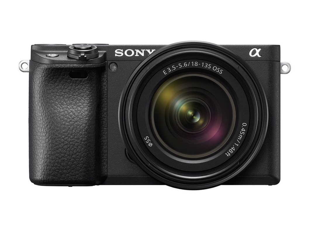 Sony - ILCE6400M 24.2 MP Mirrorless Cameras Lens Kit - Black