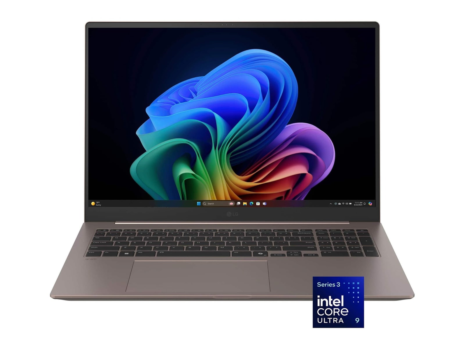 LG - gram Pro Max 17Z90UR-P.AU99U3 17" - Intel Core Ultra 9 386H chip - 32GB Memory - 1TB SSD - Brushed Bronze