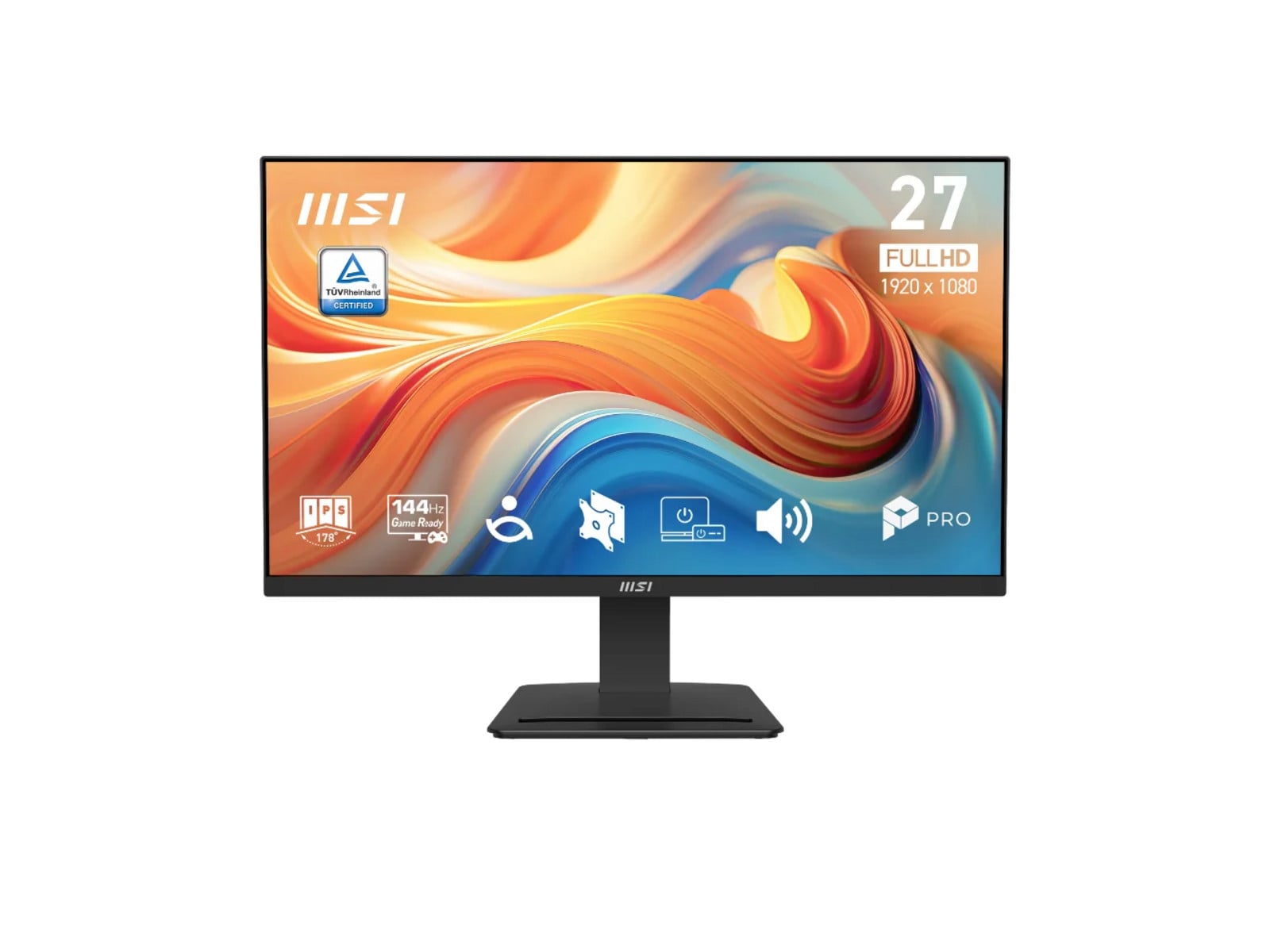 MSI - 27" PRO MP273 E14A Full HD 144Hz Professional Monitors