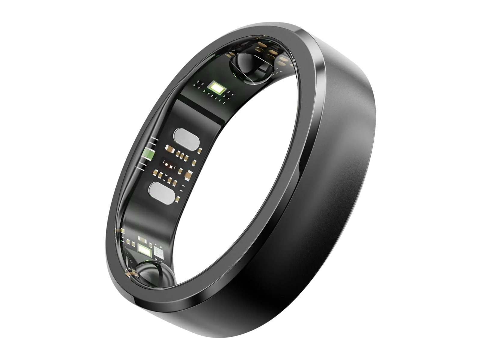 RingConn - Gen 3 Size 7 Smart Rings - Matte Black