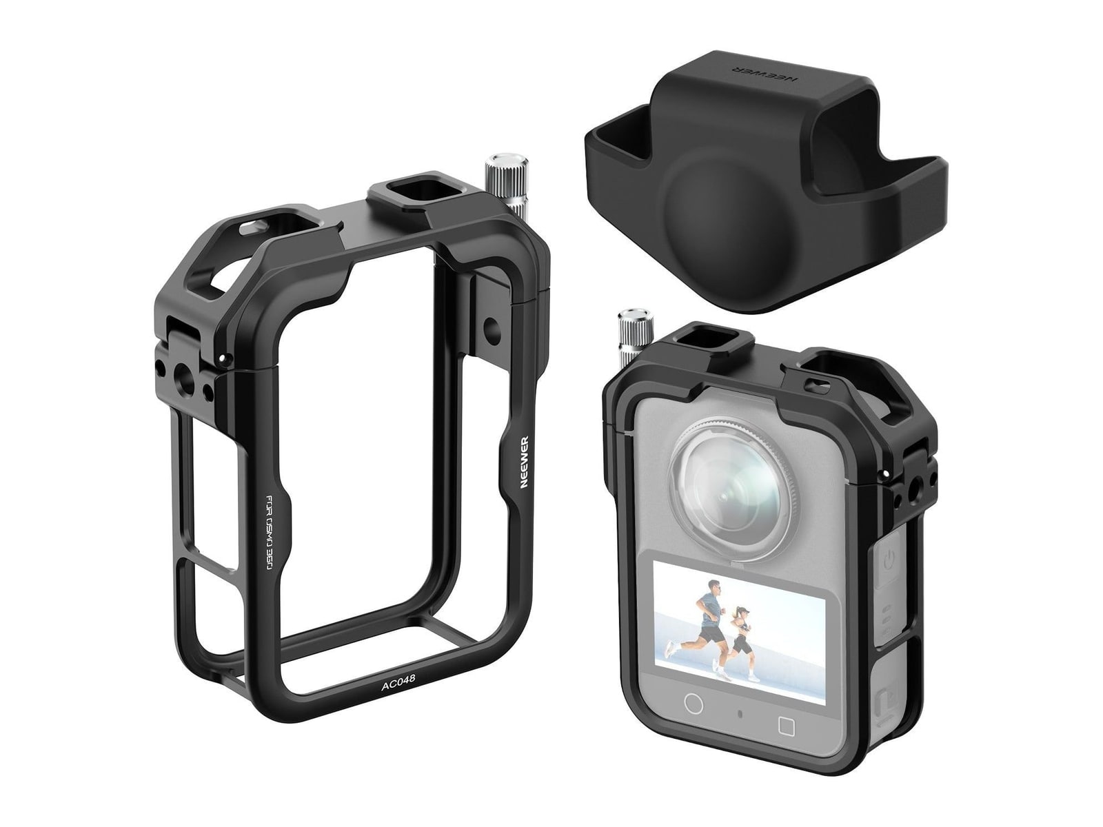 Neewer - AC048 Action Camera Cage Compatible with DJI Osmo 360 Camera Accessories