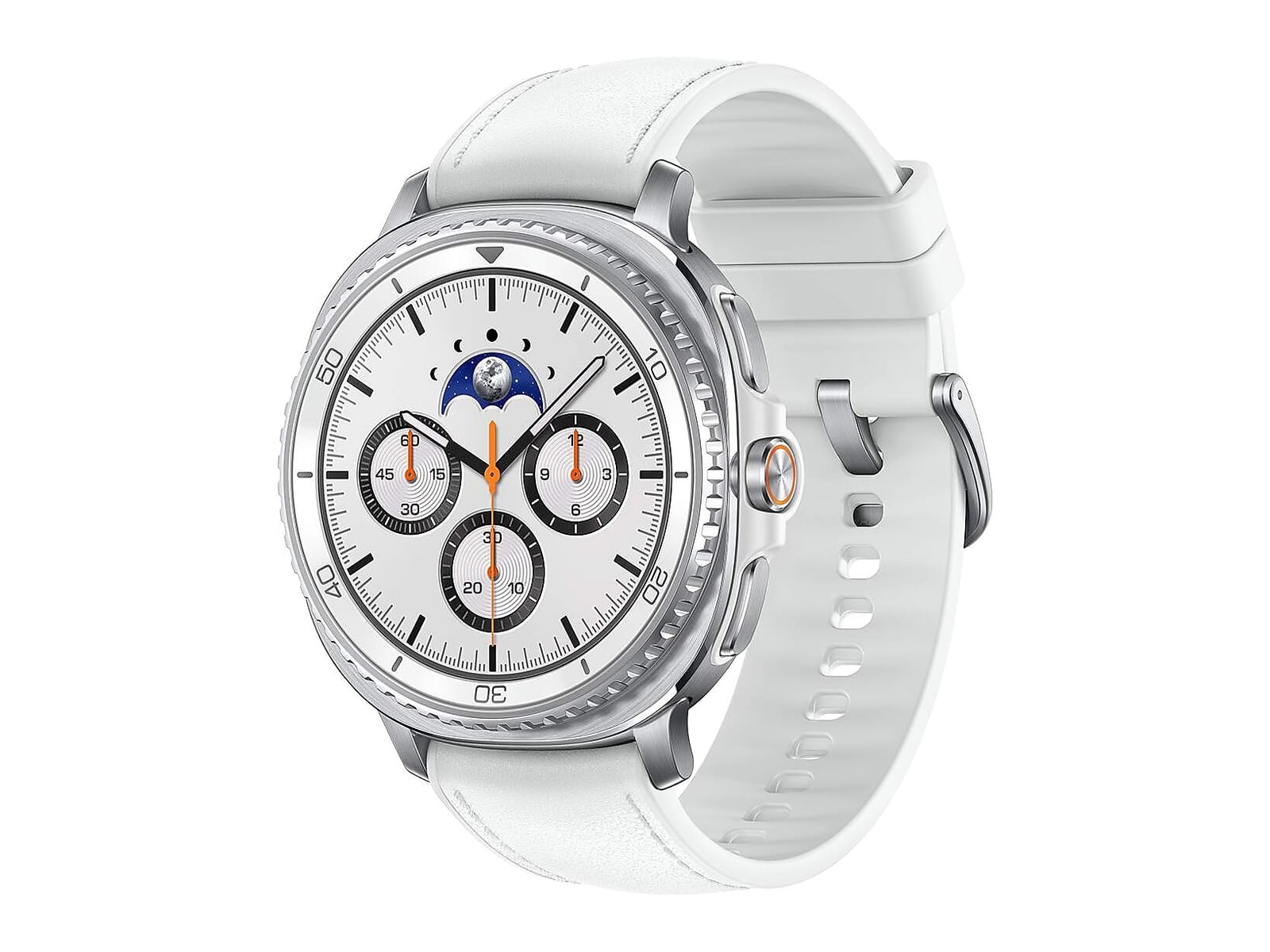 Samsung - Galaxy Watch8 Classic 46mm Smart Watches - White