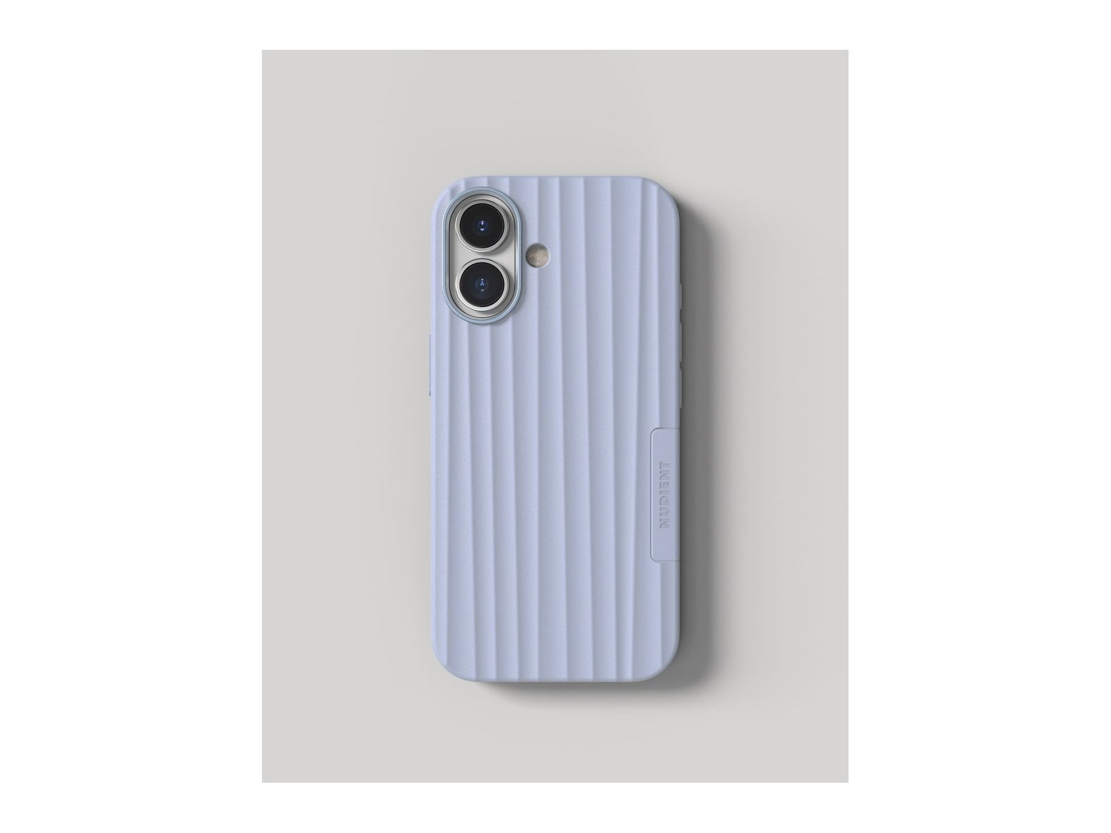 Nudient - Bold Case with MagSafe for iPhone 17 - Aura Blue