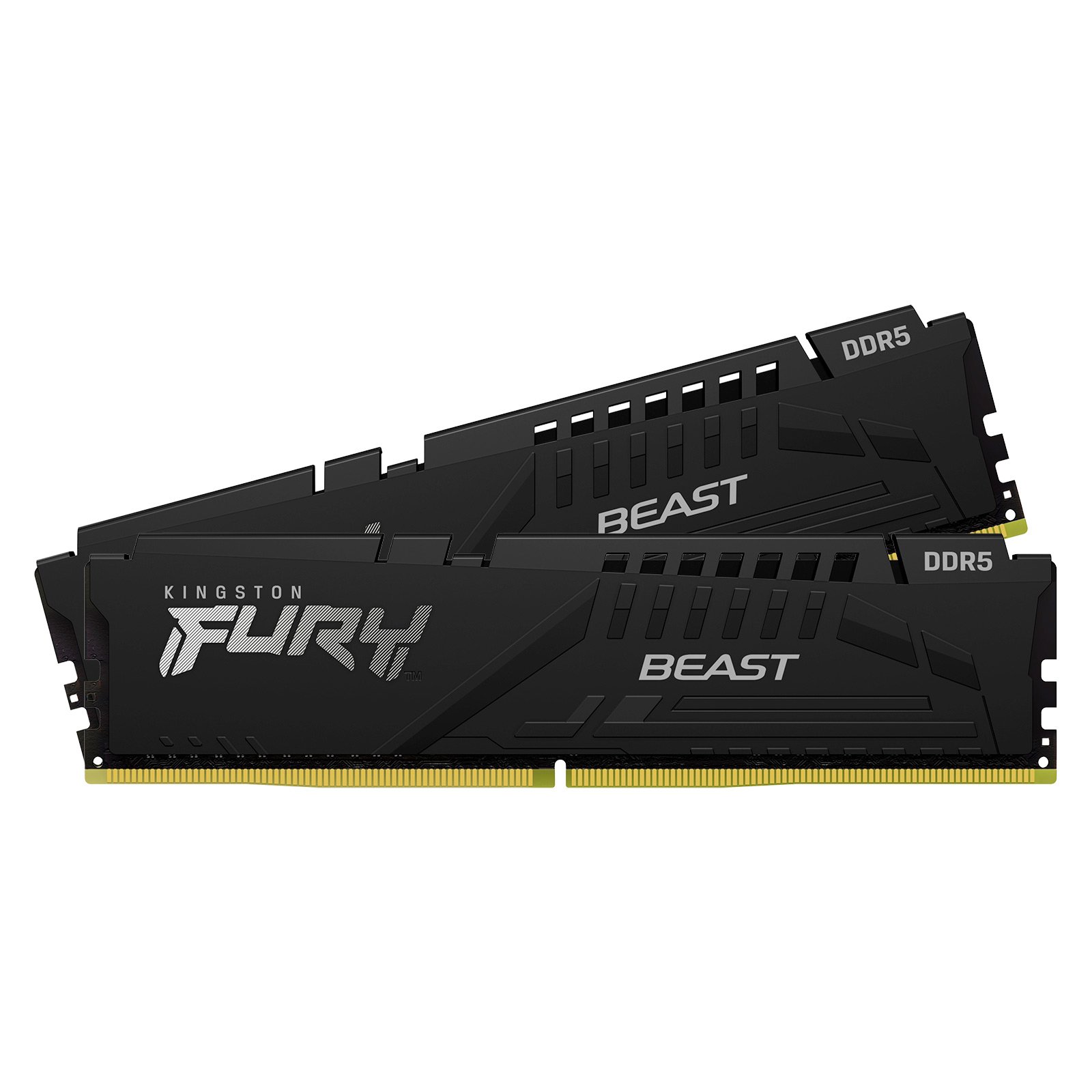 Kingston - FURY Beast 32GB (2 x 16GB) DDR5 6000 CL30 DIMM Memory (RAM) - Black