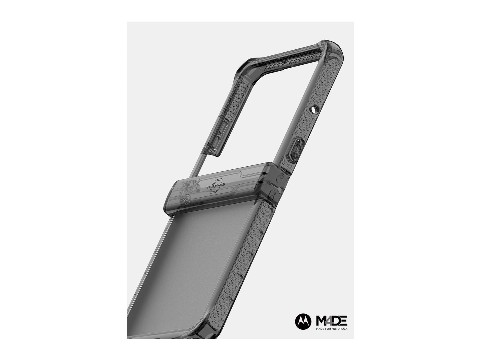 ITSKINS - HYBRID R Vapor Hinge - Motorola Razr+ (2025) - Smoke