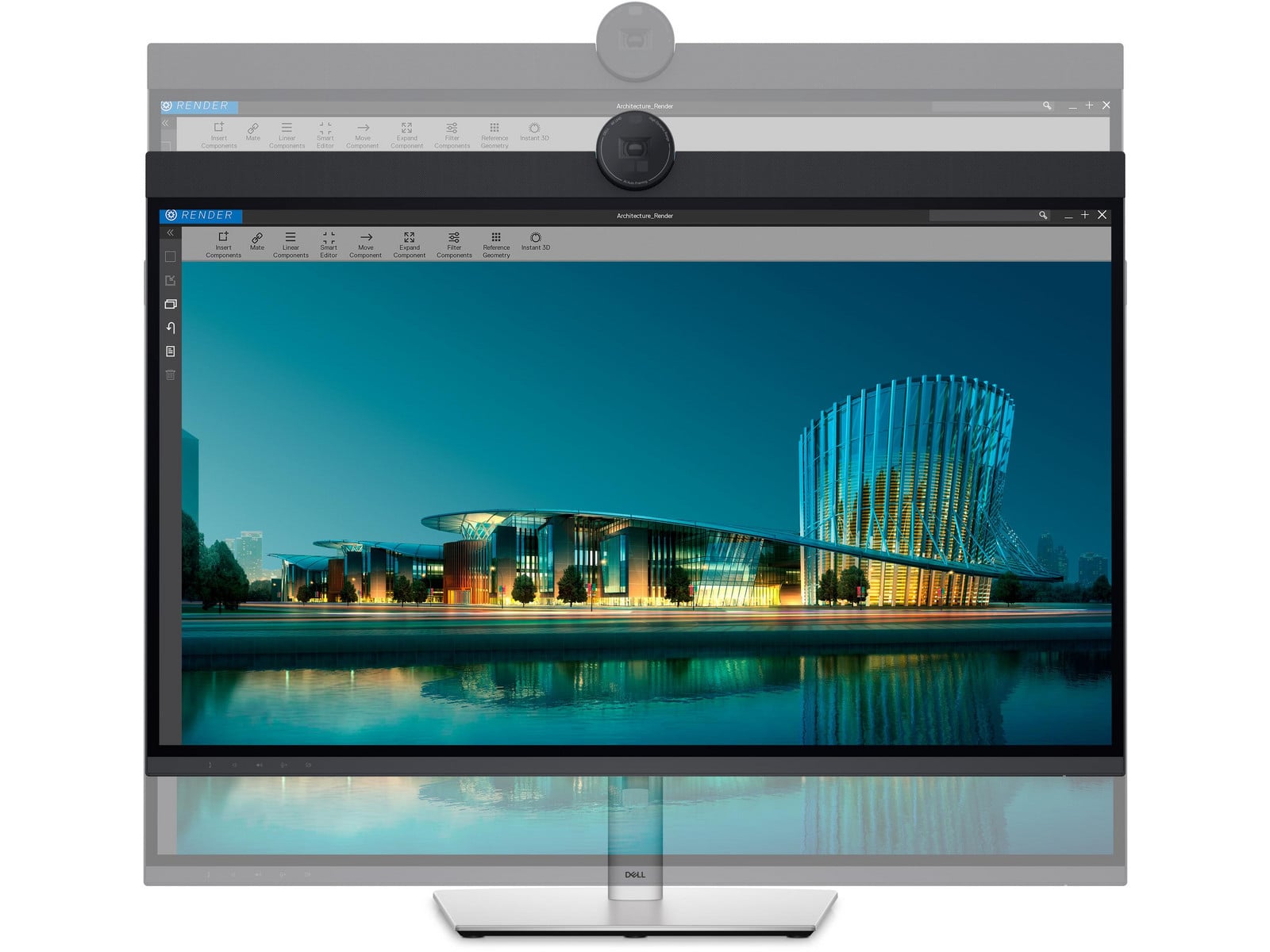 Dell - 31.5" U3224KBA 6K 60Hz 4K/5K Monitors - Black (EU)