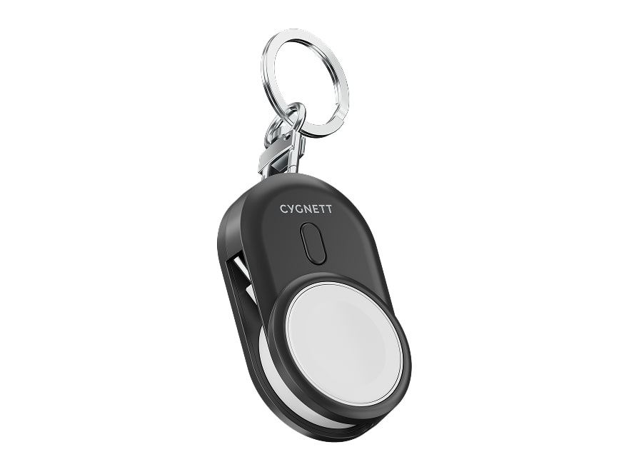 Cygnett - FlickCharge USB-C Wireless Portable Charger for Apple Watch - Black Wireless Chargers