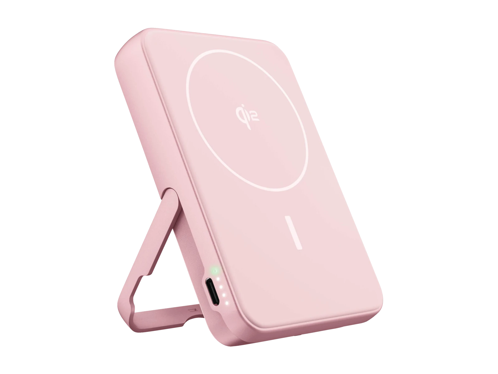 Fresh 'n Rebel - Magnetic Wireless Powerbank 10000 mAh Pastel Pink Power Banks