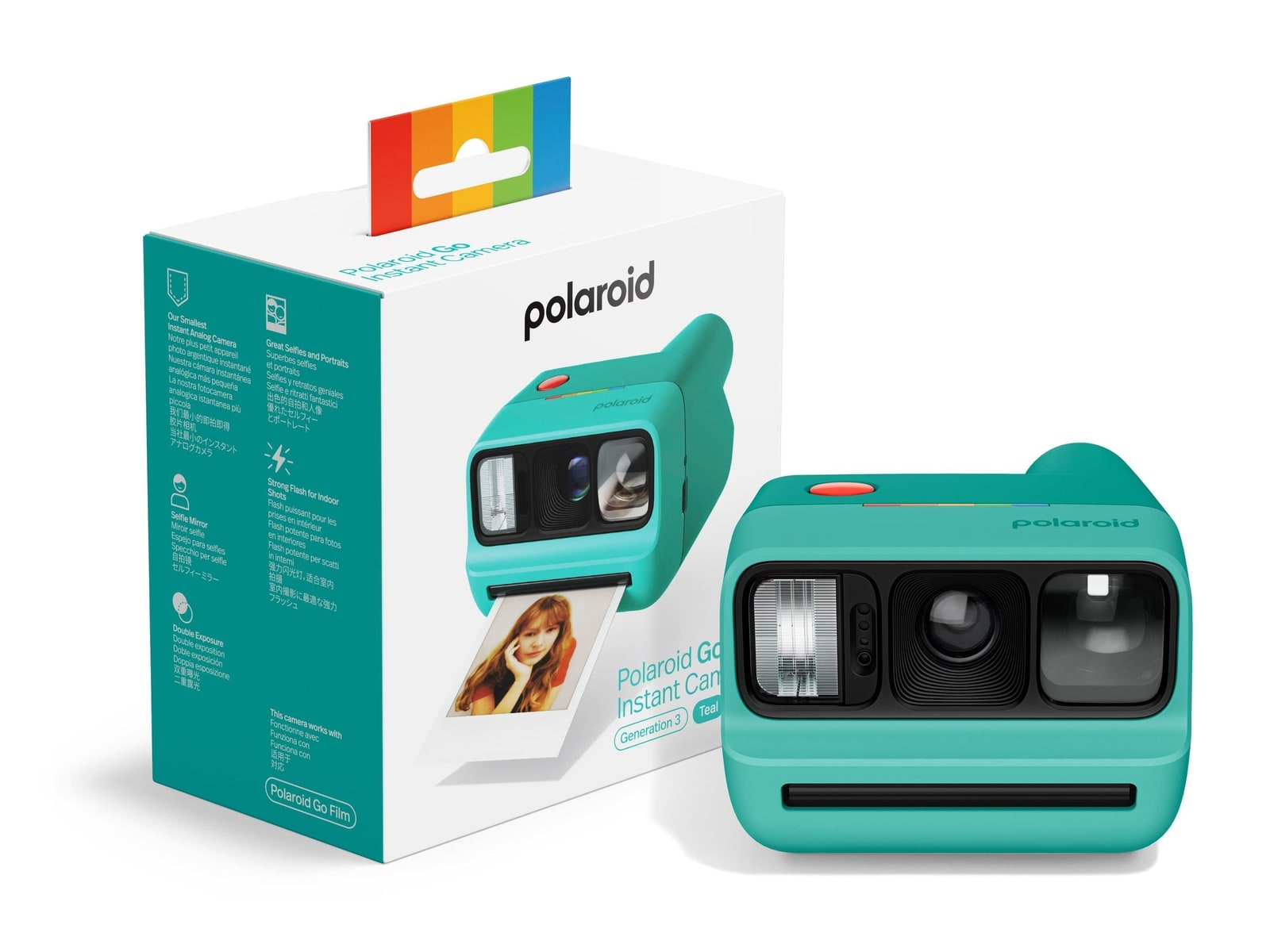 Polaroid - Go Generation 3 Instant Cameras - Teal