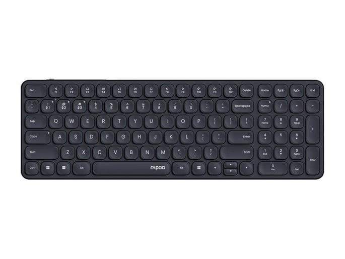 Rapoo - E9310M Wireless Keyboards - Black