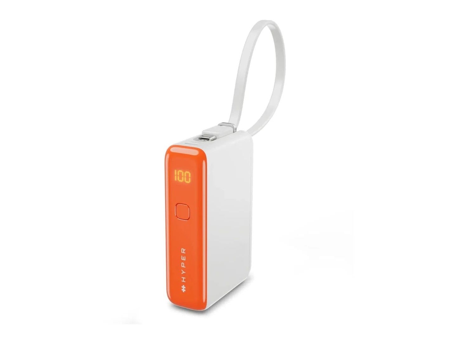 Hyper - HyperJuice Flex 10K Mini 30W Power Bank Vermilion Orange Power Banks