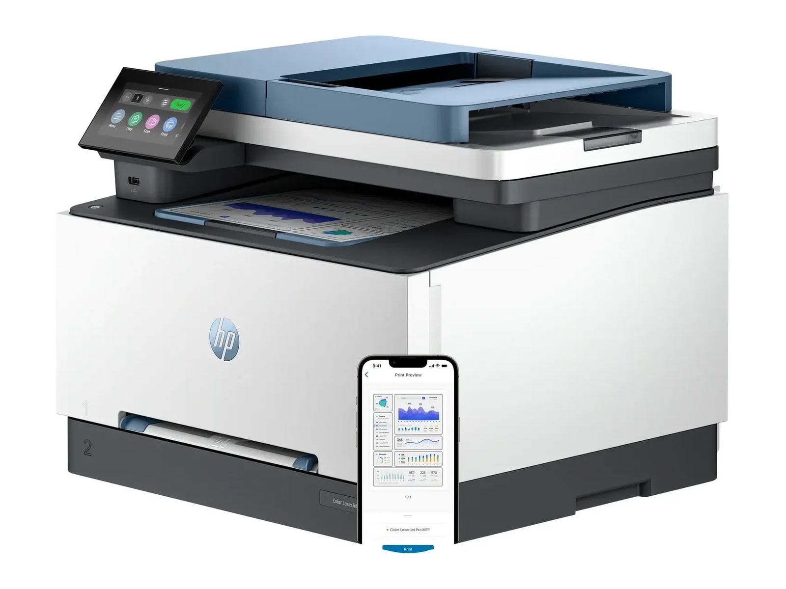 HP - Color LaserJet Pro MFP 3302fdn Printers
