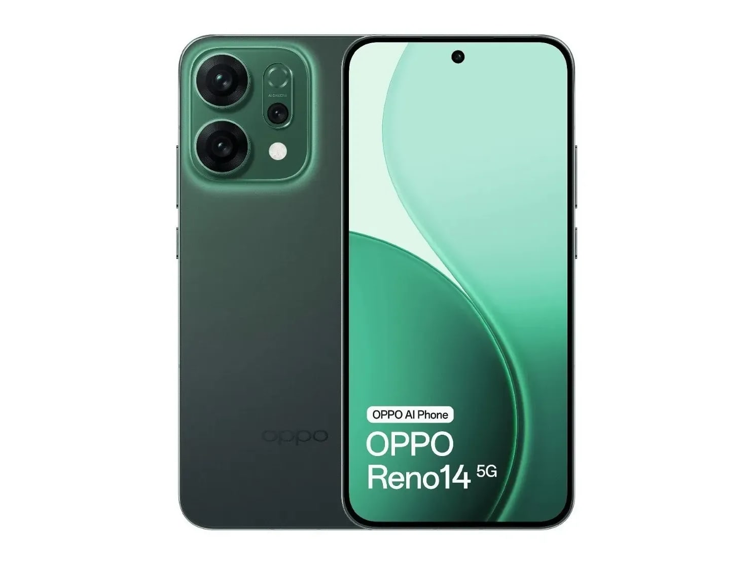 OPPO - Reno 14 512GB - Green (EU)
