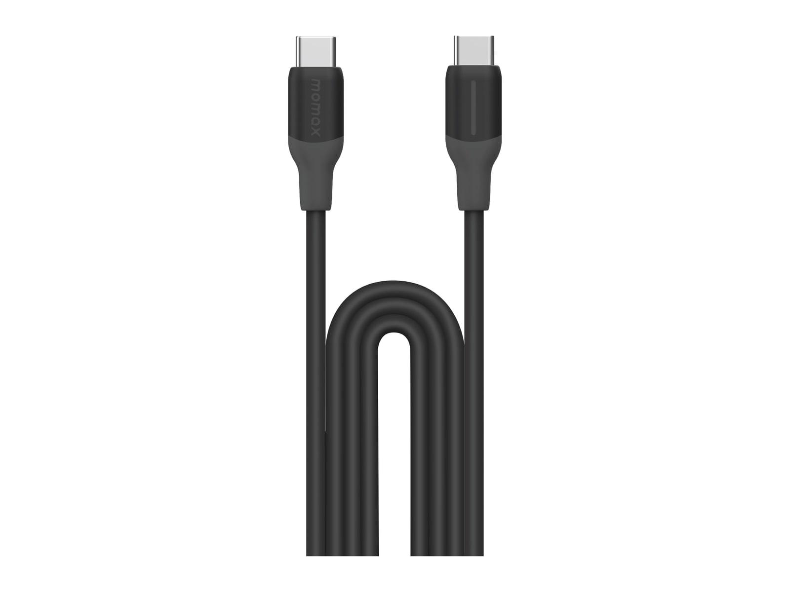 MOMAX - 1-Link Flow USB-C to USB-C Cable 60W 1.2m Black USB-C Cables