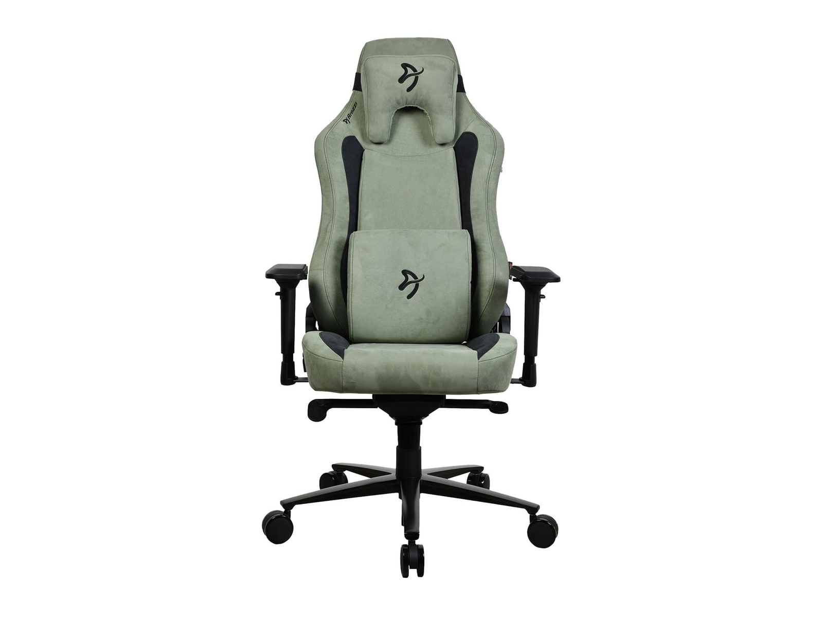 Arozzi - Gaming Chair Vernazza Series Standard Supersoft in Forest Green PU Leather Finish - Green