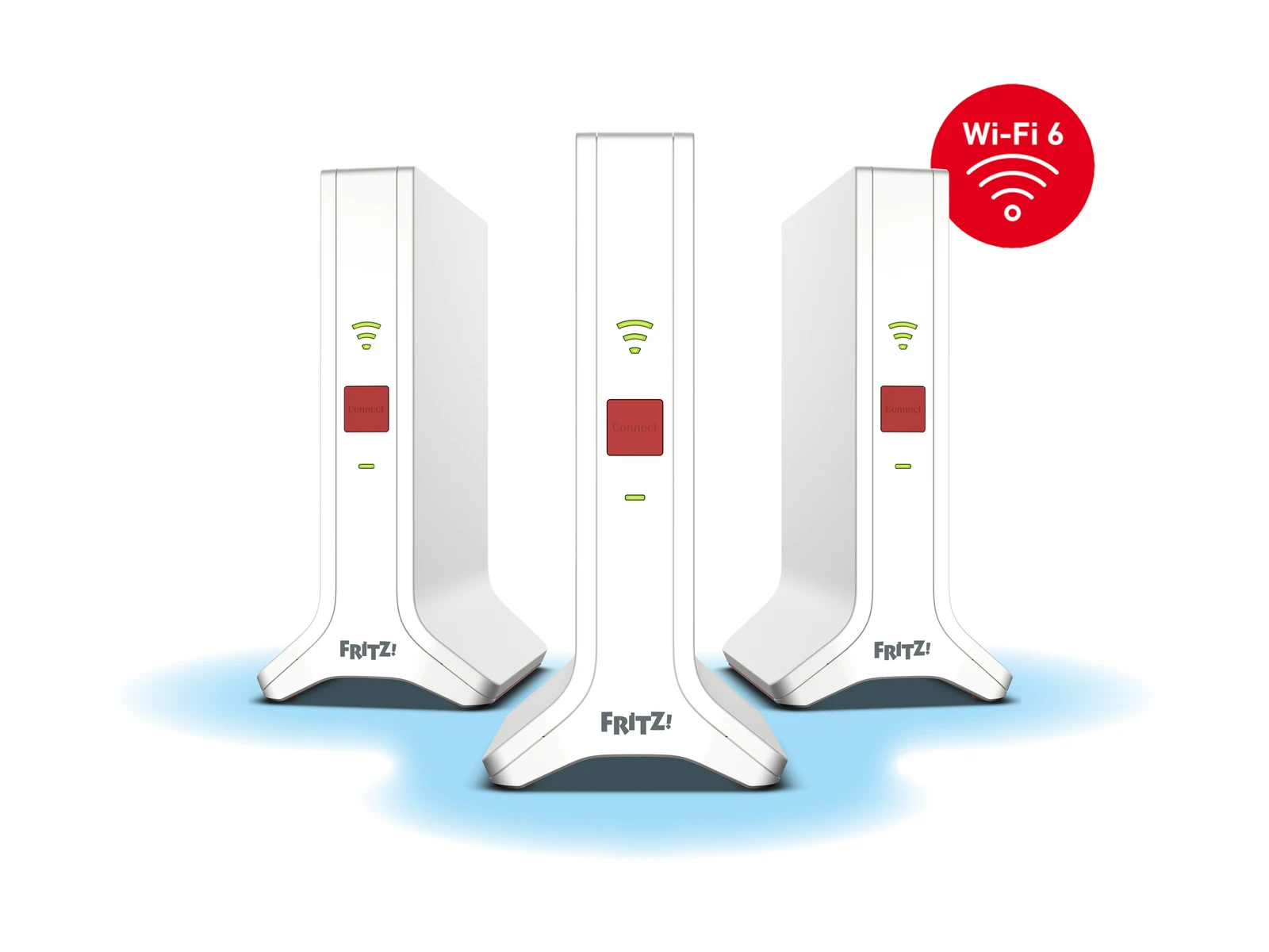 AVM - FRITZ!Mesh Set 4200 3-Pack Wi-Fi 6 Mesh Wi-Fi Systems (EU)