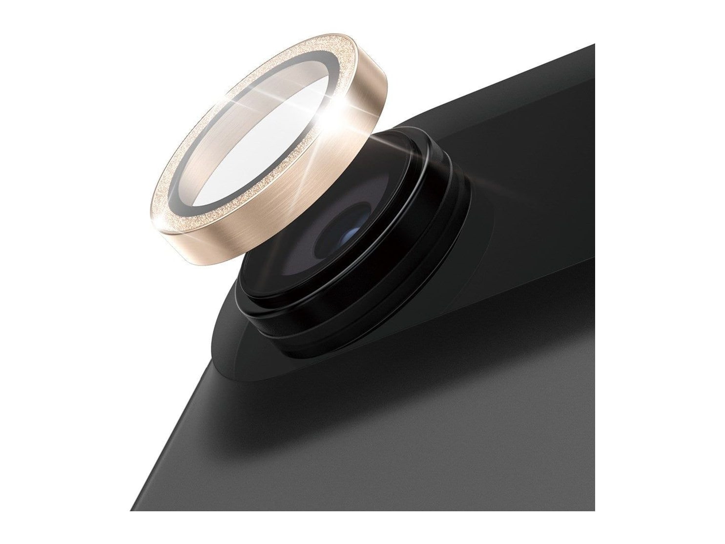 PanzerGlass - Hoops Camera Lens Protector Glitter Gold iPhone Air
