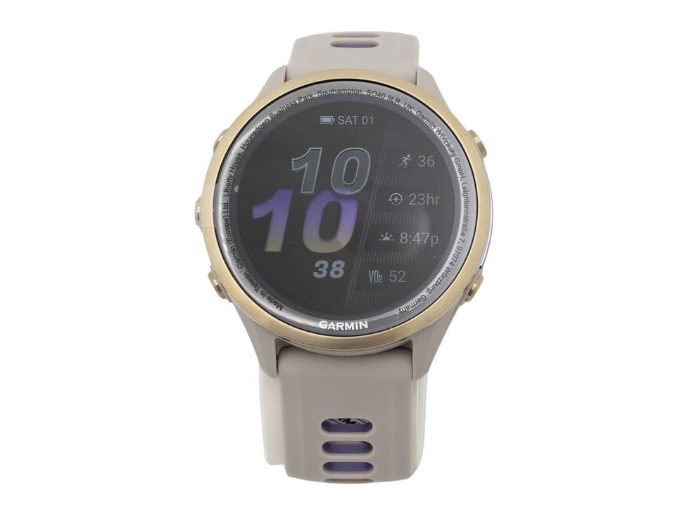 Garmin - Forerunner 970 Titanium Smart Watches - French Grey
