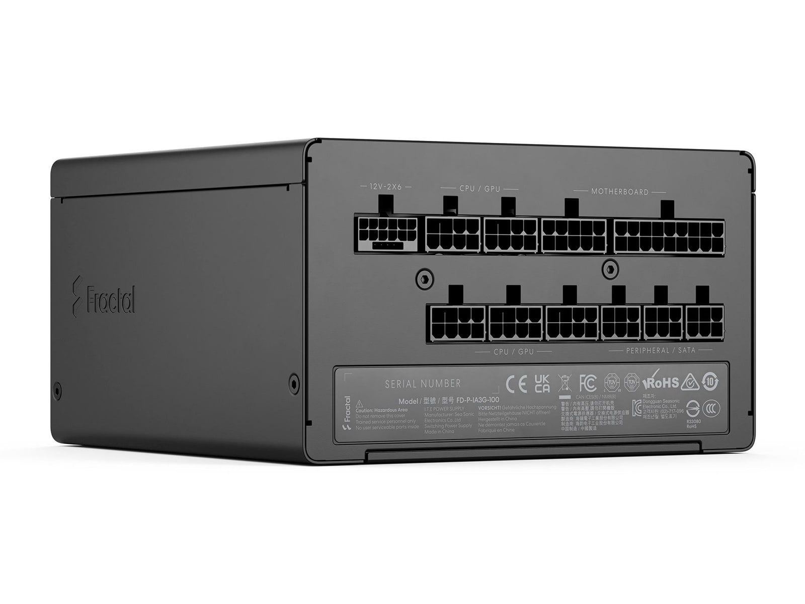 Fractal Design - Ion 3 Gold 1000W Black Power Supplies