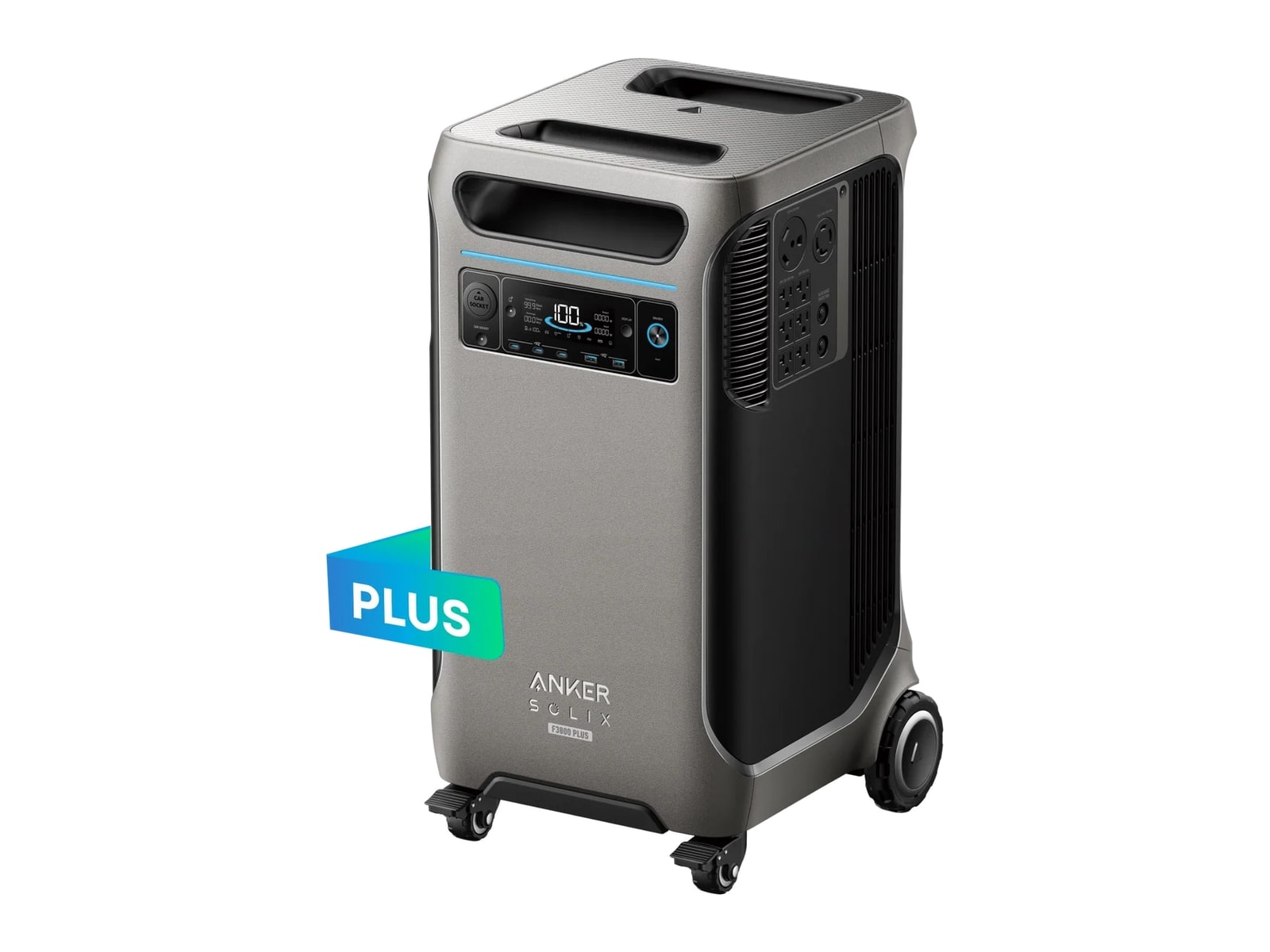 Anker - SOLIX F3800 Plus 3840Wh Portable Power Stations