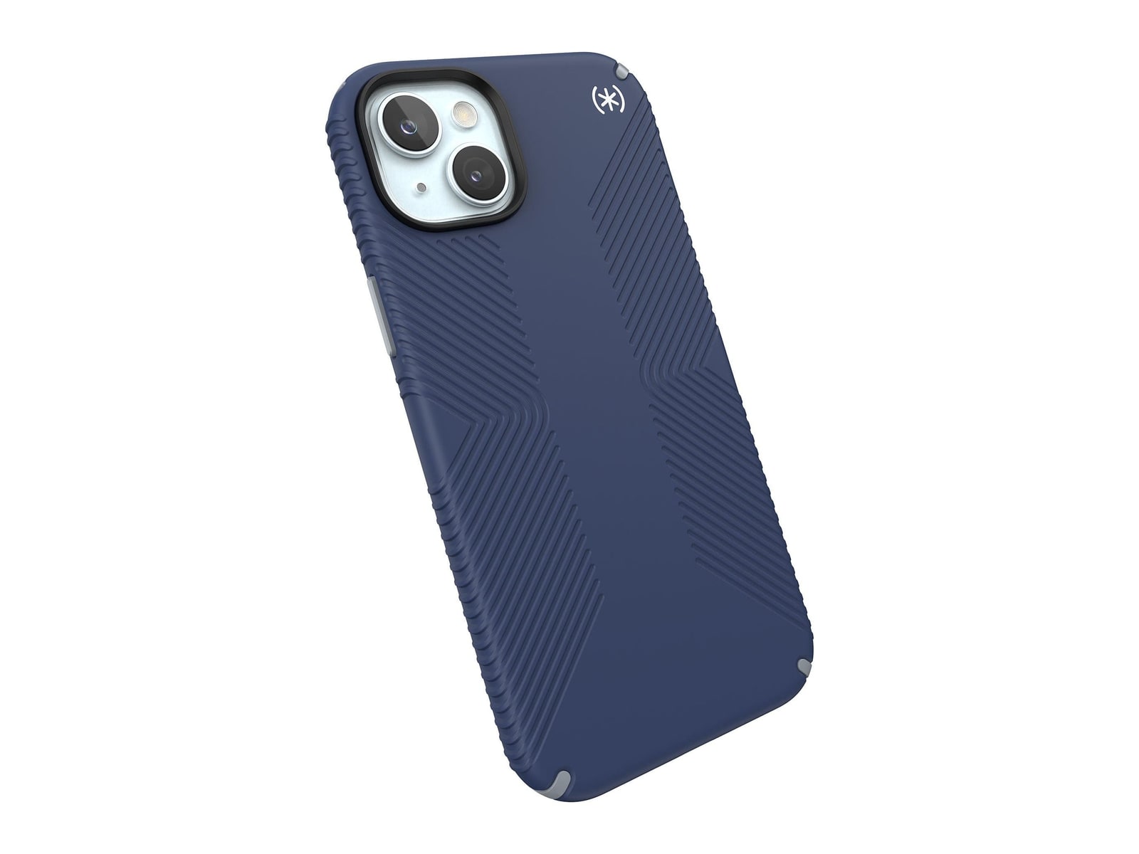 Speck - Presidio2 Grip - iPhone 15 Plus - Coastal Blue/Dust Grey
