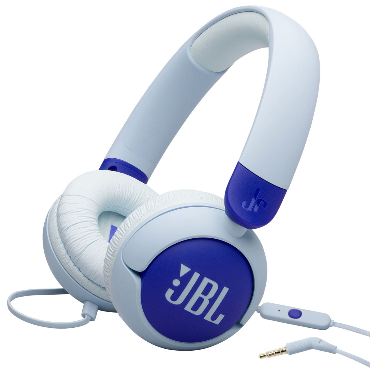 JBL - Junior 320 On-Ear Headphones - Blue
