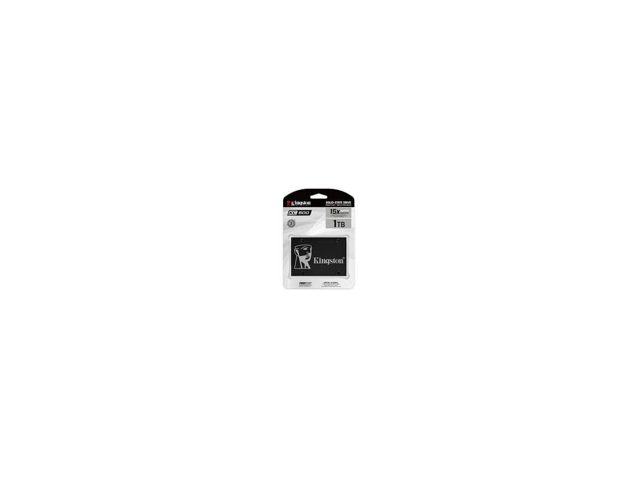 Kingston - KC600 256GB Storage Drives - SATA III