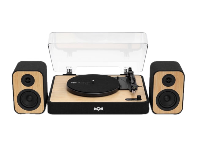 House of Marley - Revolution Turntable and Speakers Bluetooth Turntables & CD Players