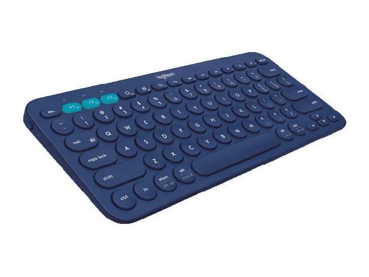 Logitech - K380 Wireless Keyboards - Blue
