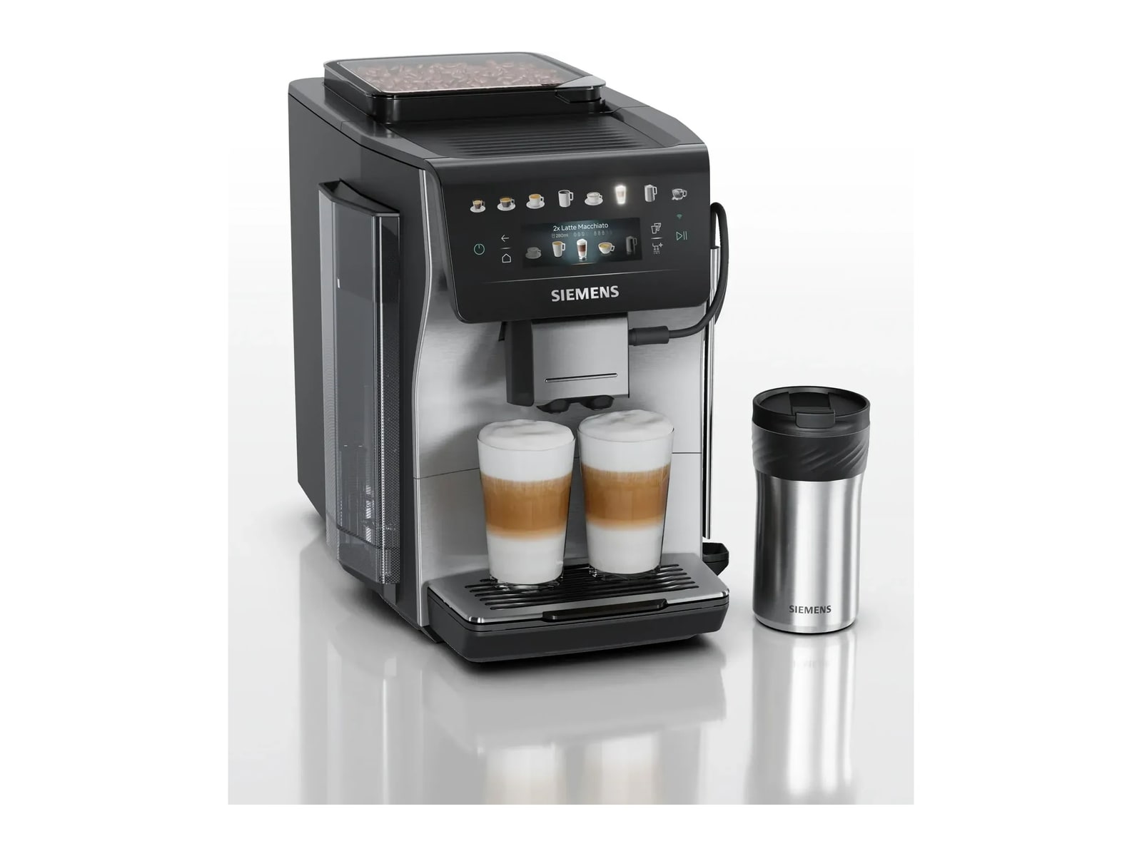 Siemens - TP605ET3 EQ600 iAroma Coffee Makers