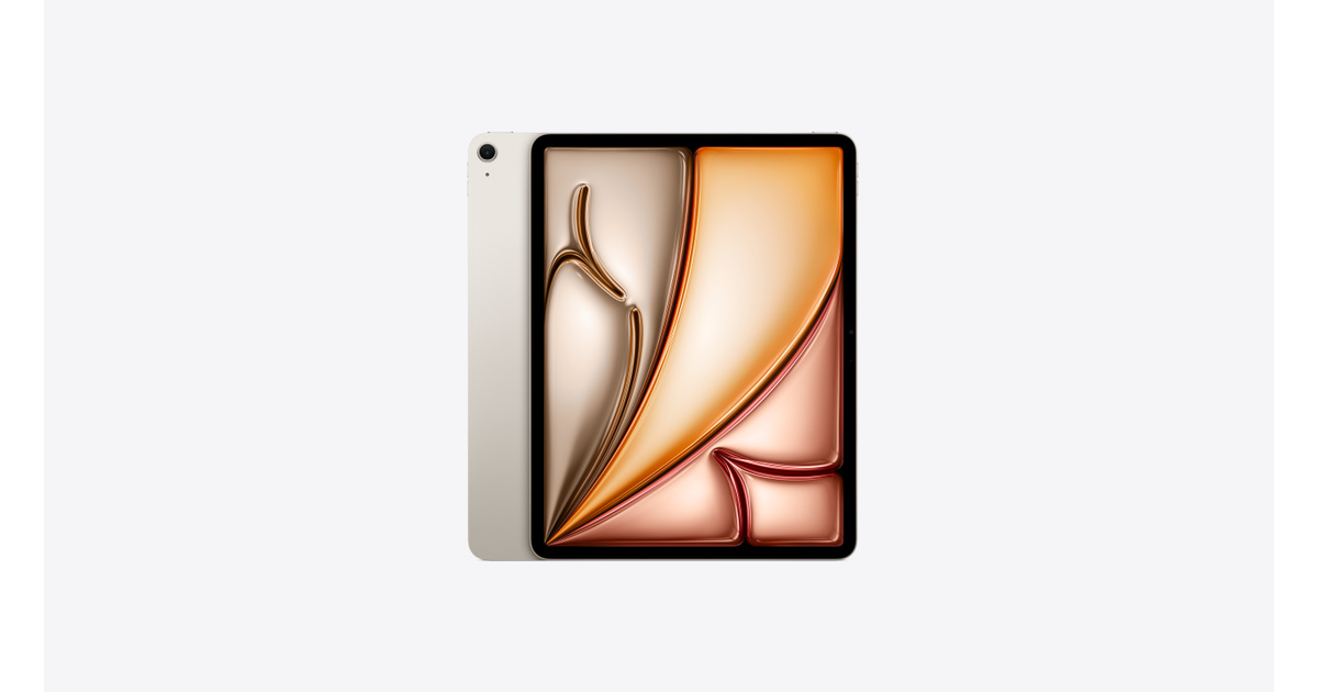 Apple - iPad Air 13" - M4 chip - 1TB - Wi-Fi - Starlight
