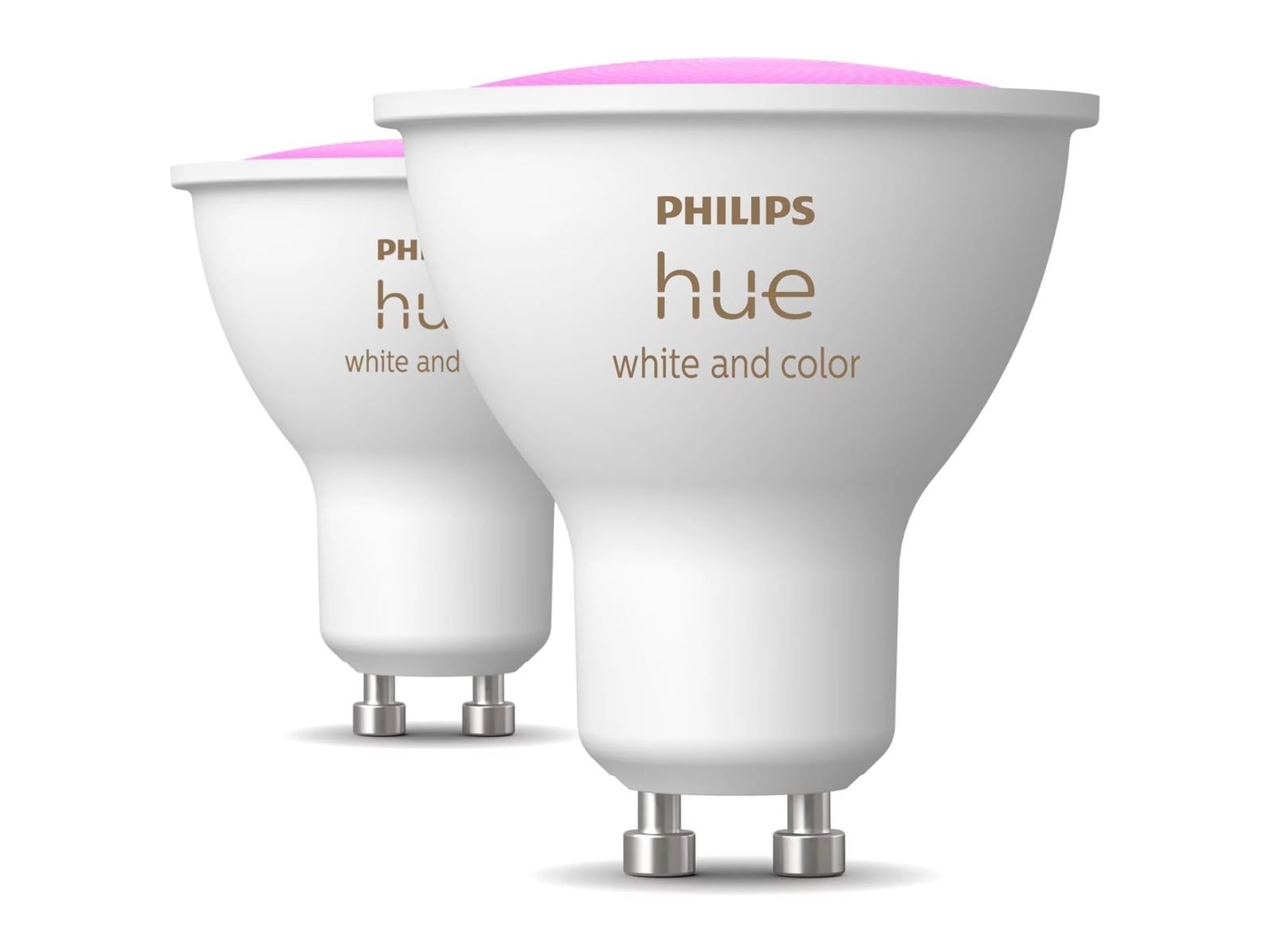 Philips Hue - White and Color Ambiance GU10 2 Smart Lighting - White