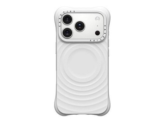 CASETiFY - Ripple Case with MagSafe - iPhone 17 Pro - White