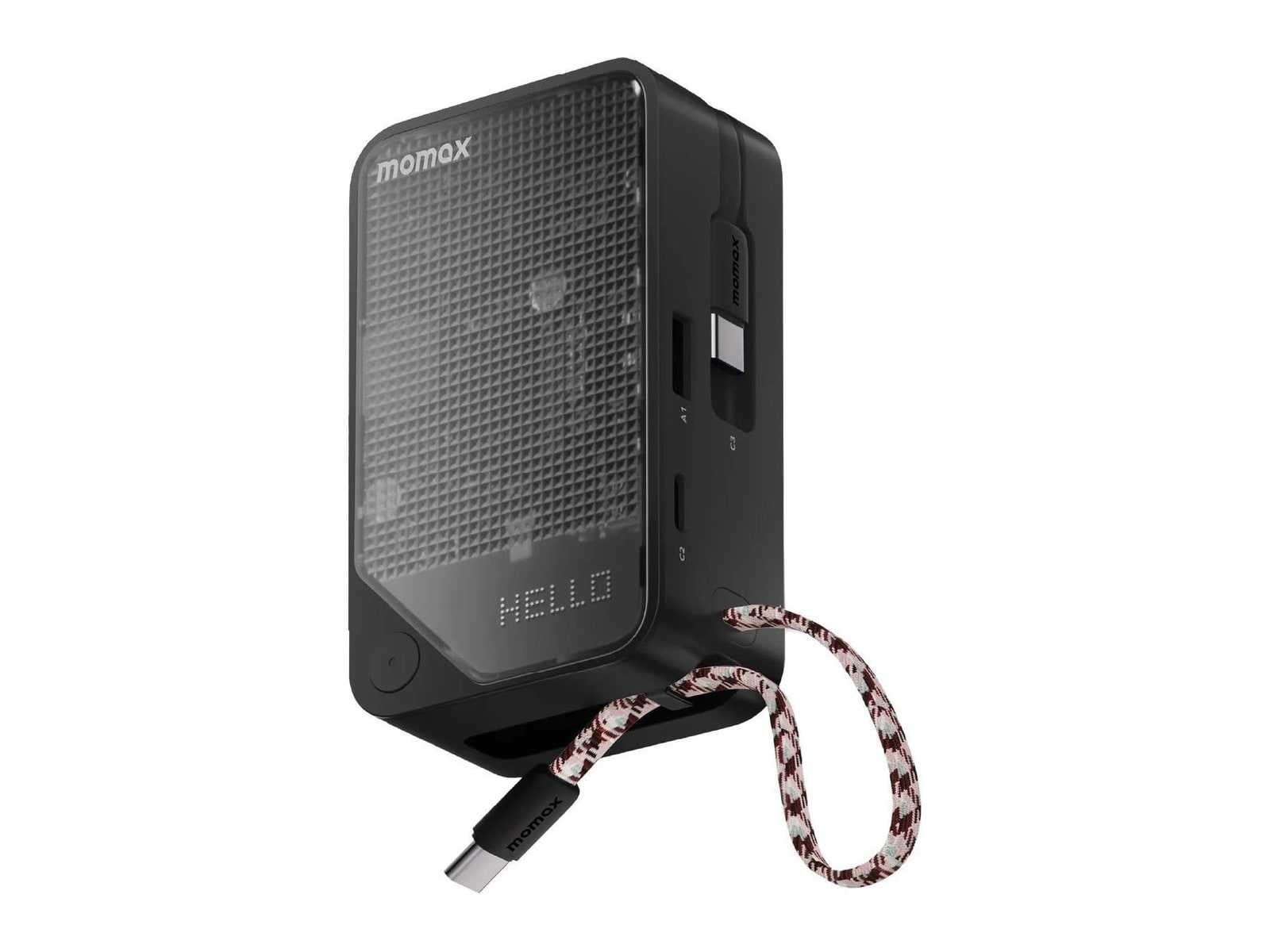 MOMAX - 1-Power X+ 10000mAh Battery Pack Black Power Banks