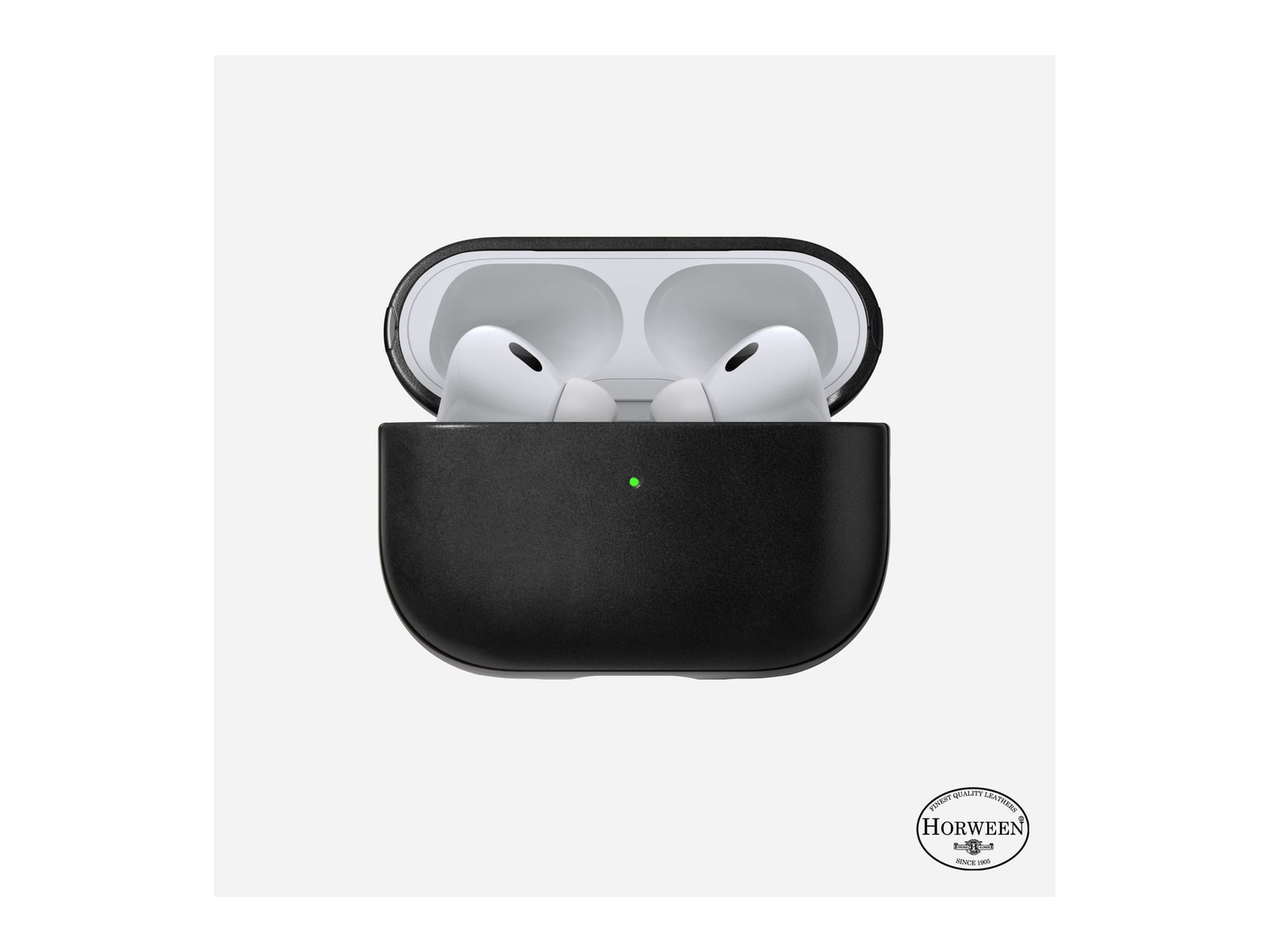 Nomad - Modern Leather Case - AirPods Pro (2nd gen) - Black - Horween