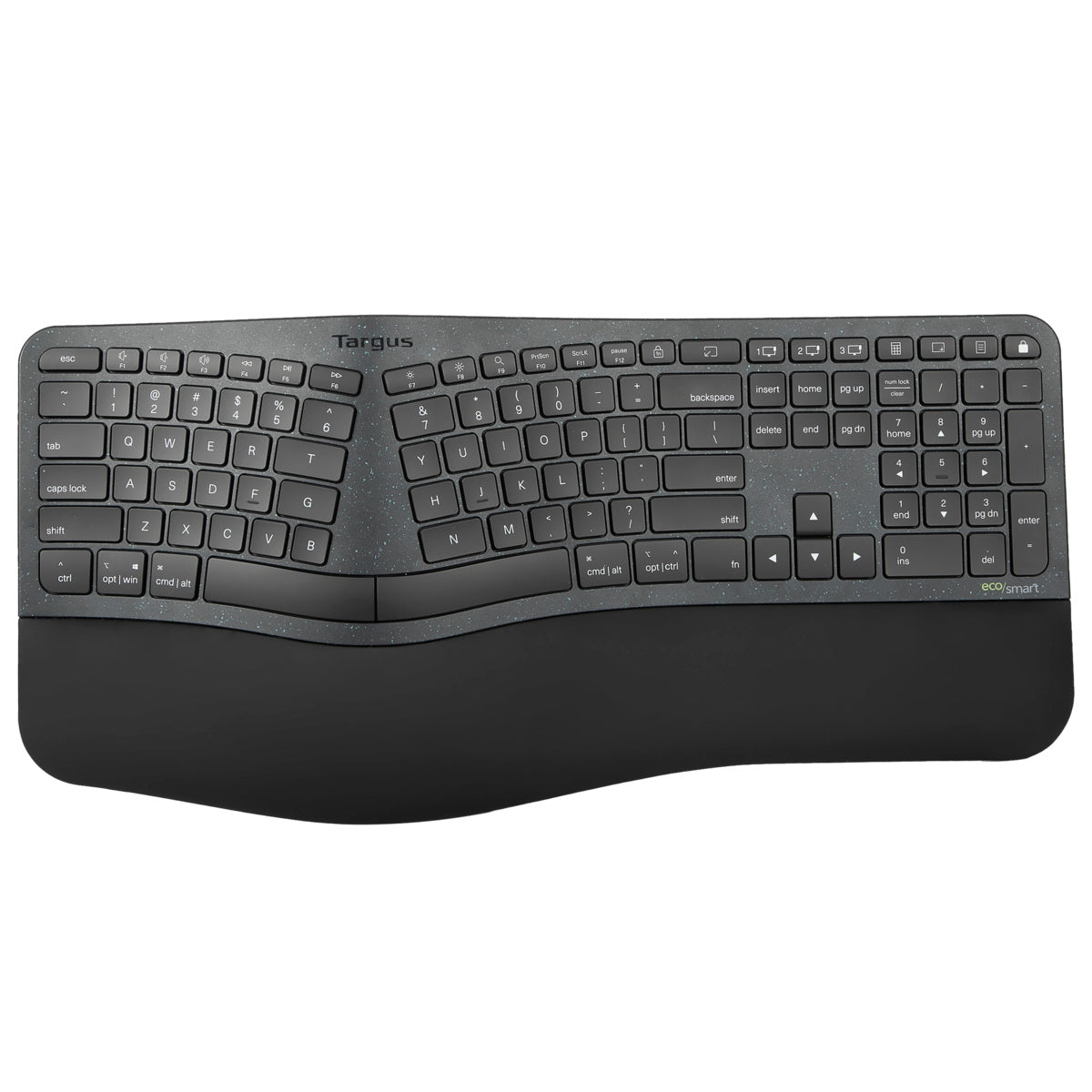 Targus - Sustainable Ergonomic Wireless EcoSmart Keyboard Wireless Keyboards