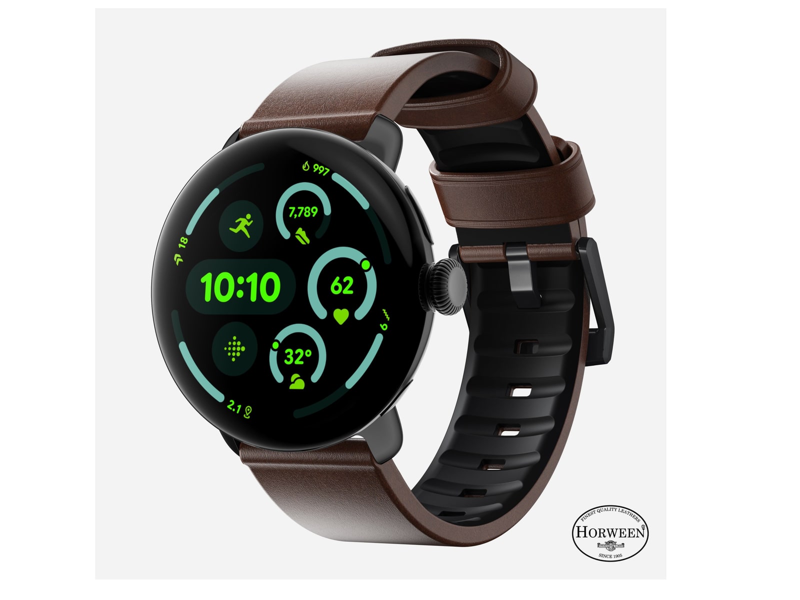Nomad - Active Band Pro - Pixel Watch - 45mm - Black Hardware