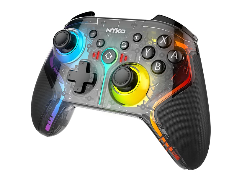 Nyko - PlayPad Glow Wireless RGB Controller for Nintendo Switch