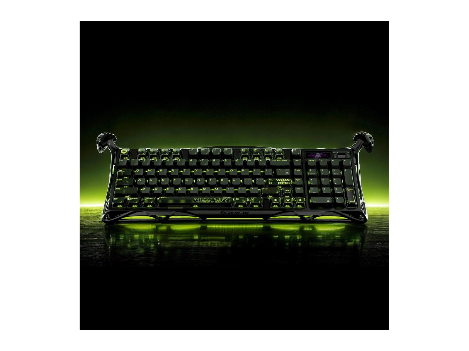 GravaStar - Mercury K98 Pro Mechanical Keyboards - Phantom Black