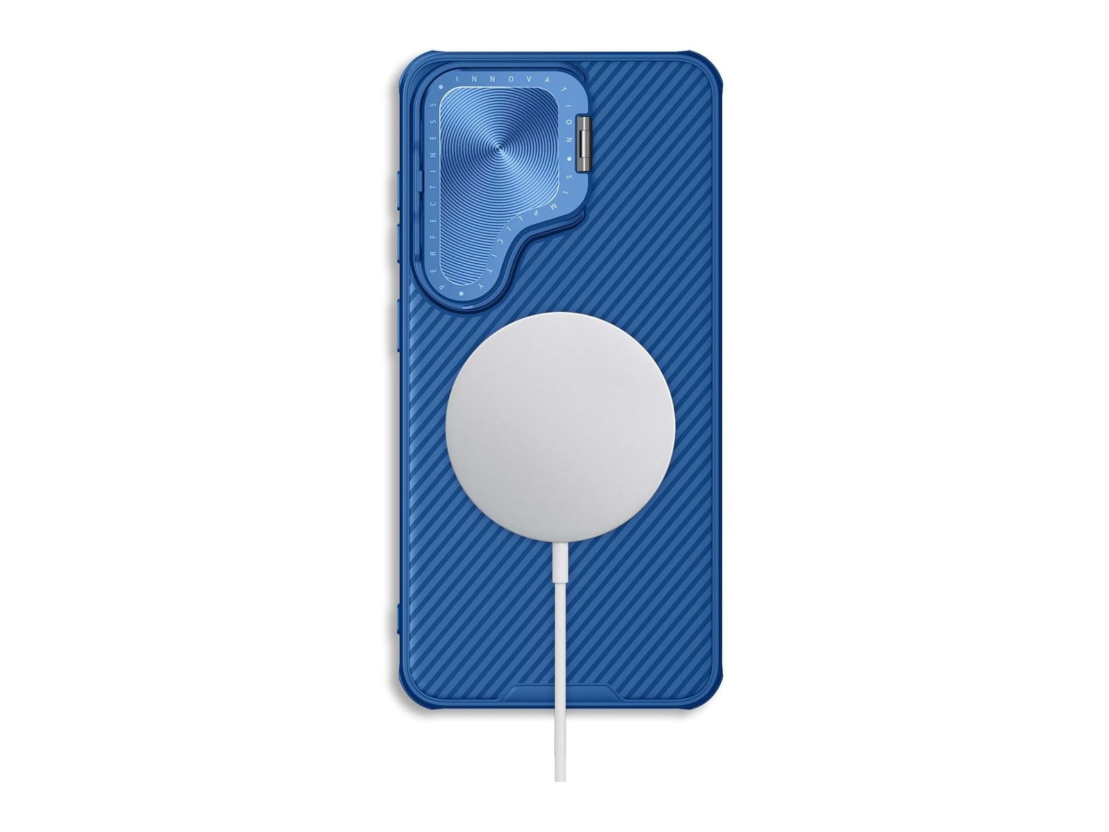 Nillkin - MagSafe Compatible CamShield CamProp Case - Galaxy S24 - Blue