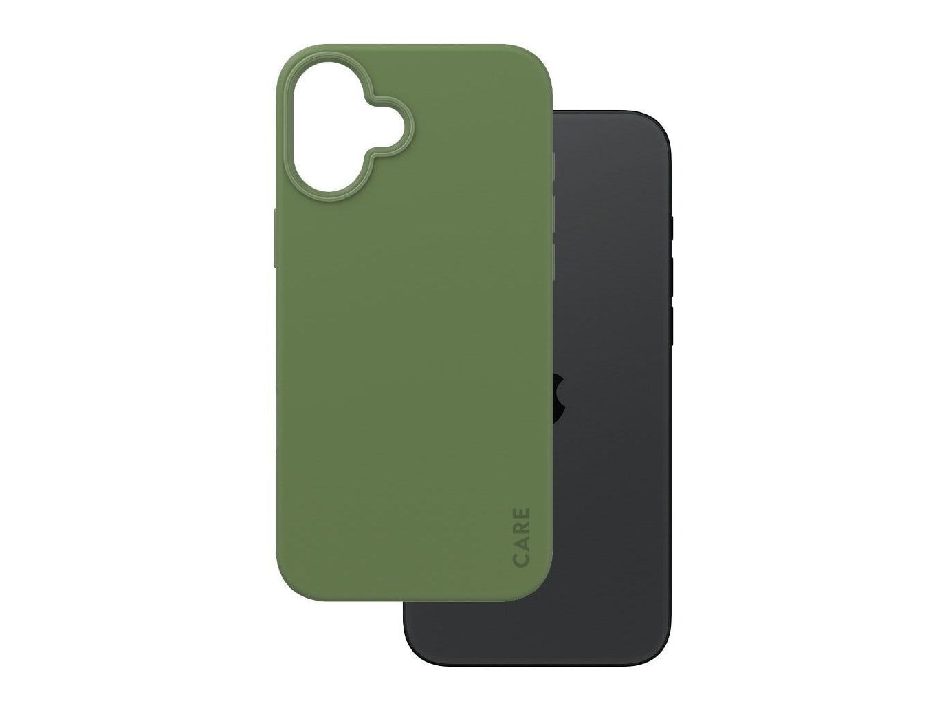 PanzerGlass - CARE Case Green w. MagSafe iPhone 16 Plus