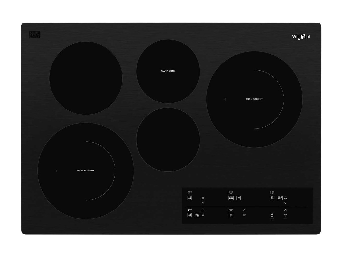 Whirlpool - WCE97US0KB Cooktops