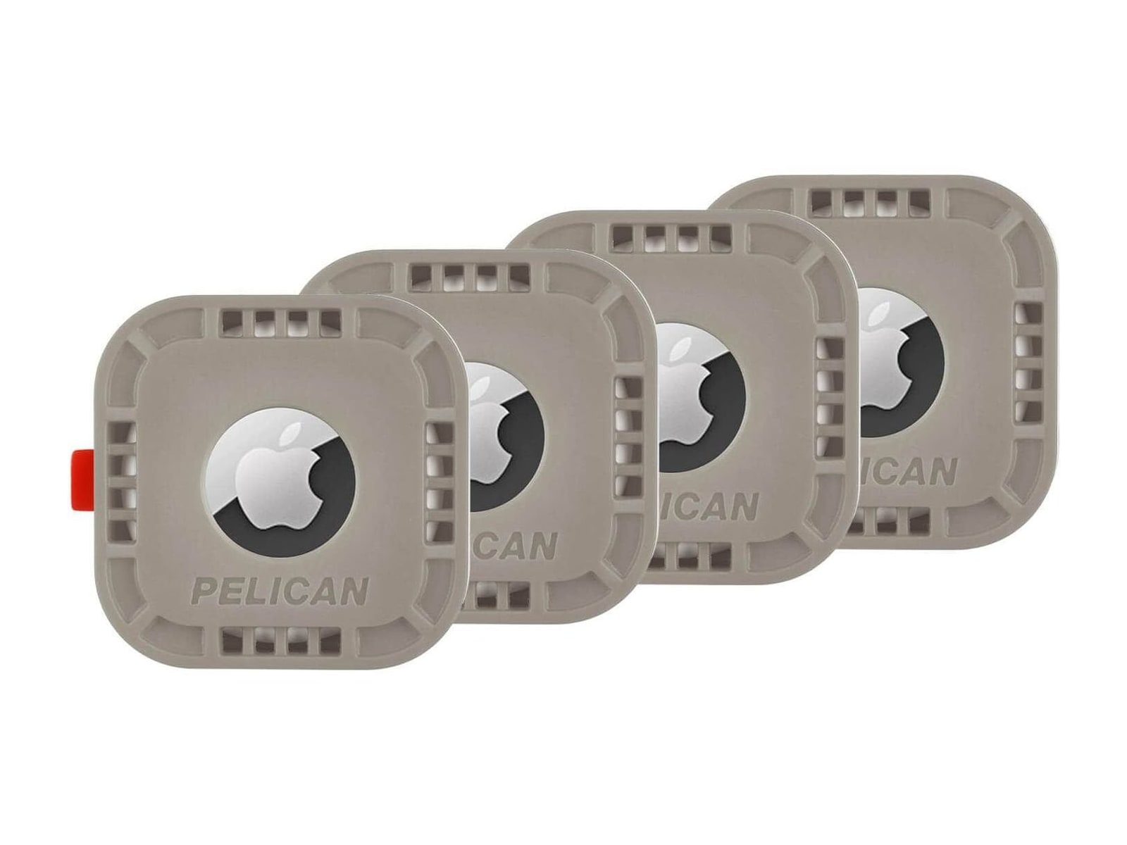 Pelican - Protector AirTag Sticker Mount 4-Pack - Gray