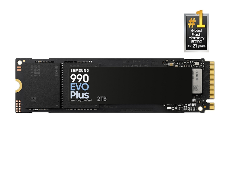 Samsung - 990 EVO Plus 2TB M.2 SSDs - PCIe 4.0 x4 NVMe
