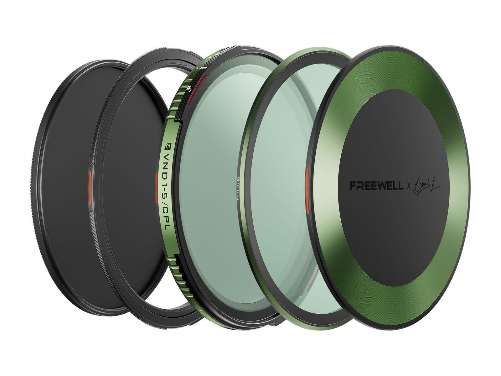 Freewell - Brandon Li Variable ND/CPL Cine Kit - 95mm Camera Accessories