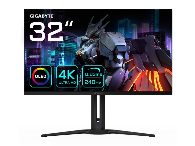 Gigabyte - 31.5" Aorus FO32U2 4K UHD 240Hz Gaming Monitors