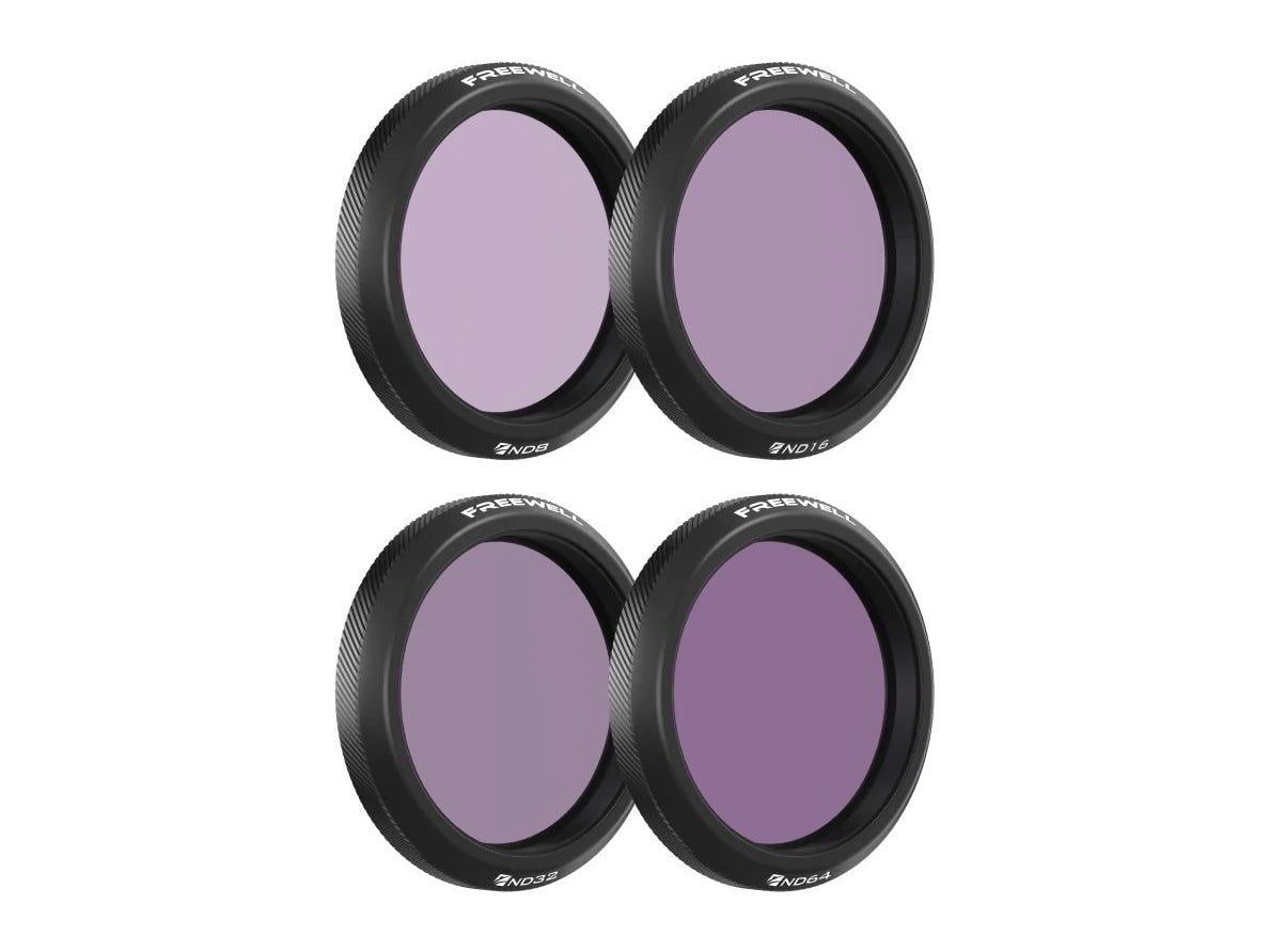 Freewell - DJI Osmo Action 5 Pro ND Filters 4Pack Camera Accessories