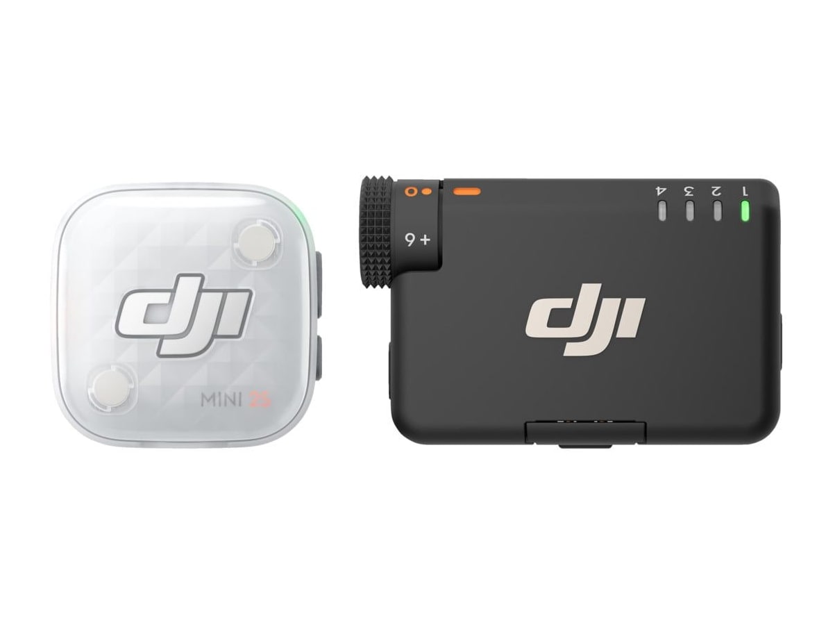DJI - Mic Mini 2S (2 TX + 1 RX + Charging Case) Microphones (CN)